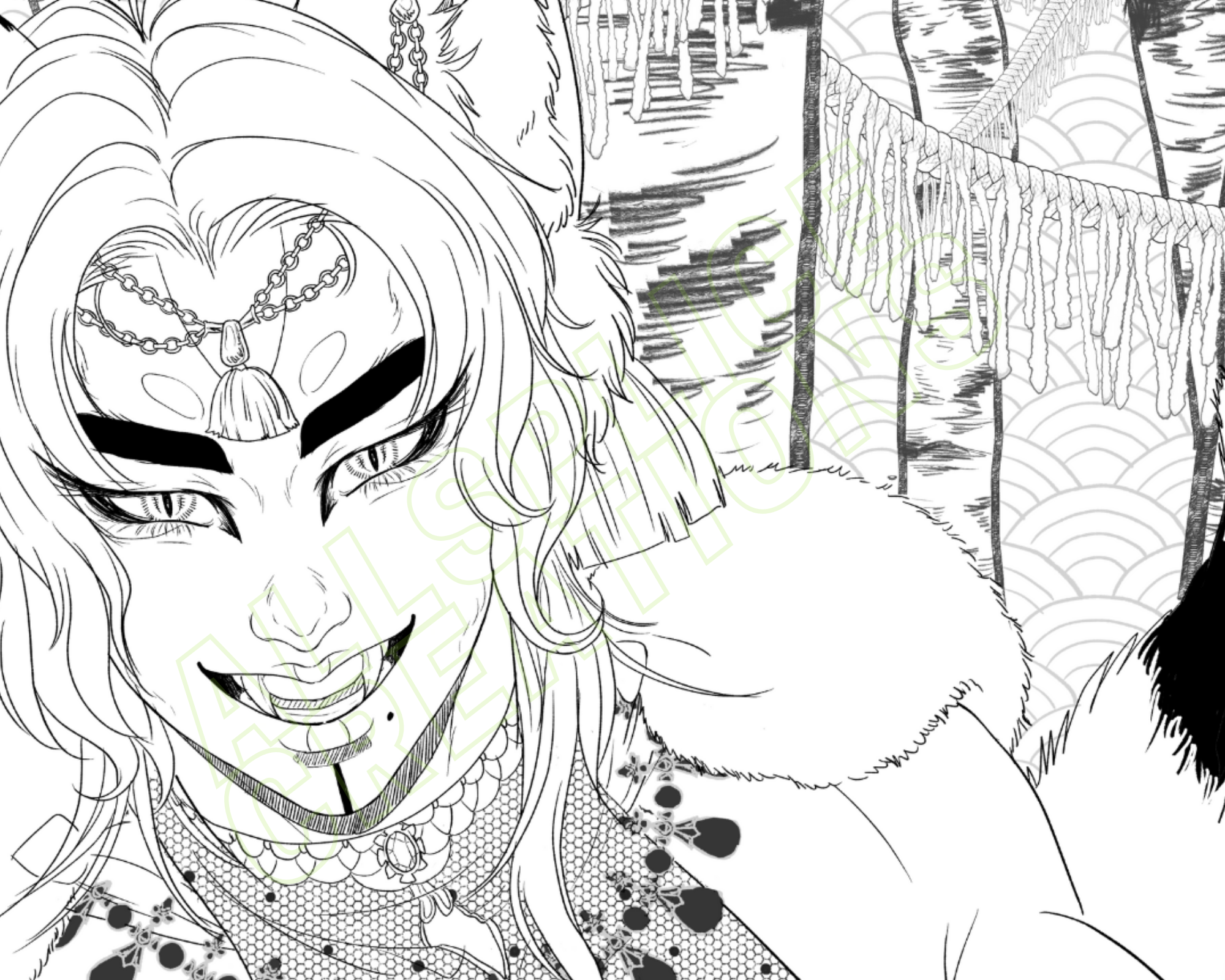 Foxy Lad Coloring Page